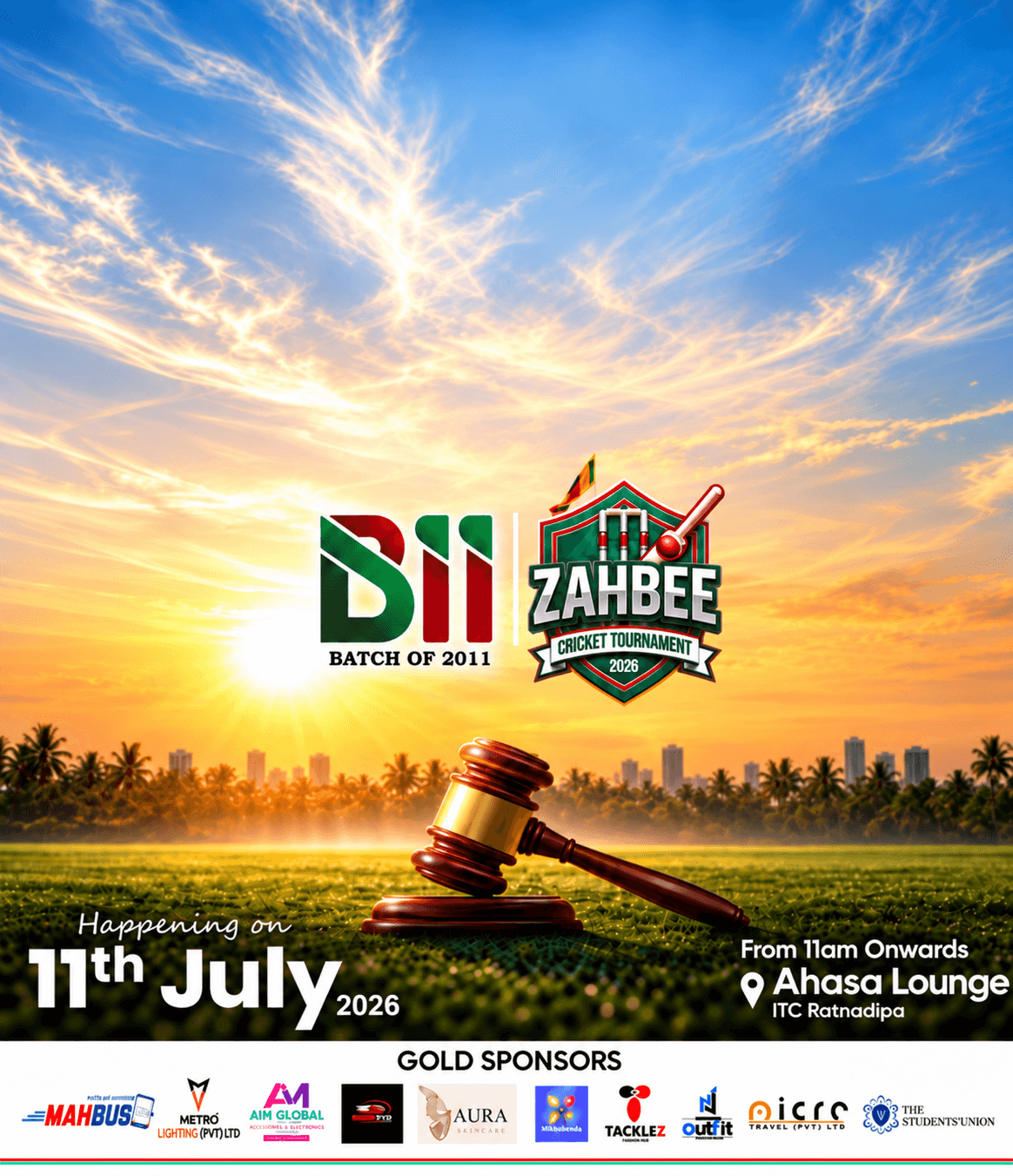 Zahira Cricket Tournament Batch Of 2011